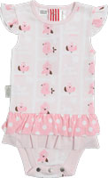 SOOKIbaby A Birds View Frilly Skirt Snapsuit